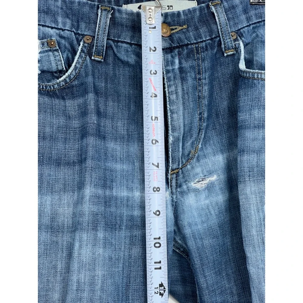 Joe's Jeans Blue‎ The Brixton Distressed Jeans Mens Size 33
